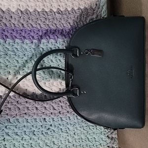 Coach Forest Green satchel